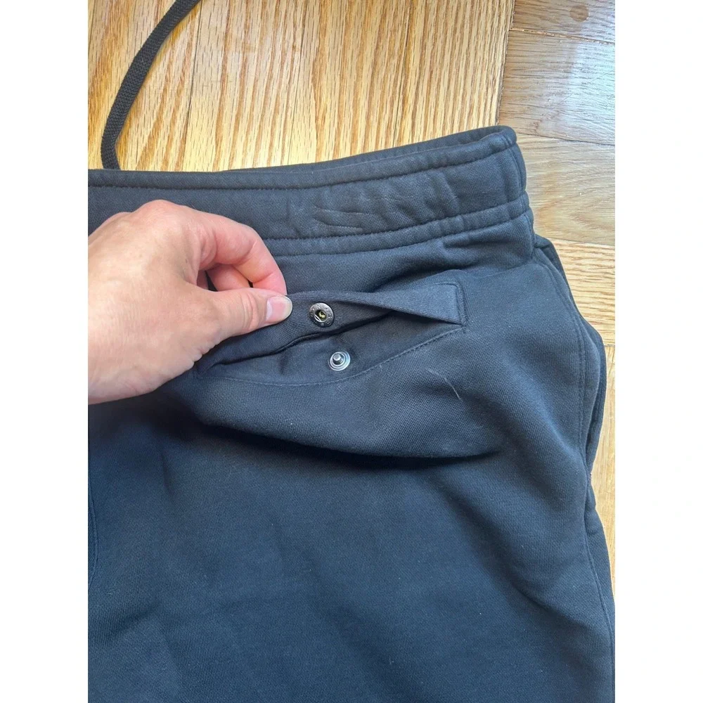 Nike USC Trojans Black Sweatpants XL Elastic Waistband Logo Joggers
